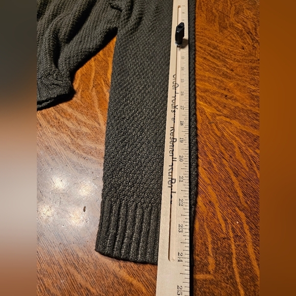 Pink Clover Textures Green Sweater Stitch Fix Women's Size Large NWOT - Picture 3 of 9